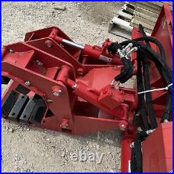 Skid steer post puller Setter New Handy Attachments Hydraulic Rotating Clamp Cat