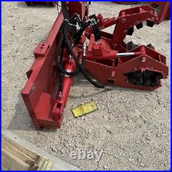 Skid steer post puller Setter New Handy Attachments Hydraulic Rotating Clamp Cat