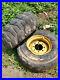 Solid Rubber Skid Steer Tires 12 x 16.5 New Holland LX885