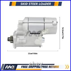 Starter fits 1994-99 New Holland Skid Steer Loaders LX565 LX665 L565 N844 Diesel