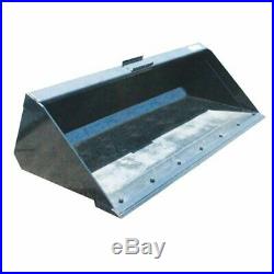 Stout Skid Steer Material Bucket with Double Cutting Edge 84 Width