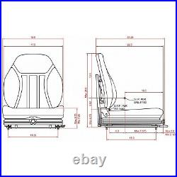 Suspension Seat for Bobcat Skid Steer S330 T140 T180 T190 T200 T250 T300