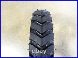 TWO New 5.70-12 Carlisle Trac Chief USA Made Tires 4 ply TL Compact Skid Steer