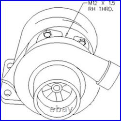 Turbocharger Fits Ford/New Holland Skid Steer LX885 L865 LX865 87801483