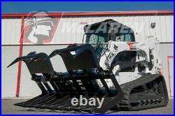 Twin Cylinder Root Grapple for New Holland Skid Steer 84 Wide Severe Duty