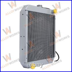 Us Aluminum Radiator For Ford New Holland Skid Steer Ls180 Lx865 Lx885 L885 L865