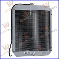 Us Aluminum Radiator For Ford New Holland Skid Steer Ls180 Lx865 Lx885 L885 L865
