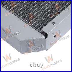 Us Aluminum Radiator For Ford New Holland Skid Steer Ls180 Lx865 Lx885 L885 L865