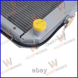 Us Aluminum Radiator For Ford New Holland Skid Steer Ls180 Lx865 Lx885 L885 L865