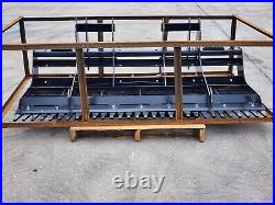 Wolverine 78 Land Leveler Planer Grader Skid Steer Attachment Bobcat Kubota CAT