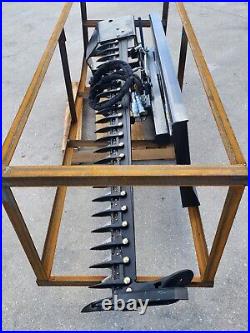 Wolverine Skid Steer 72 Hydraulic Sickle Bar Mower Attachment for Kubota Bobcat