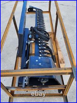 Wolverine Skid Steer 72 Hydraulic Sickle Bar Mower Attachment for Kubota Bobcat